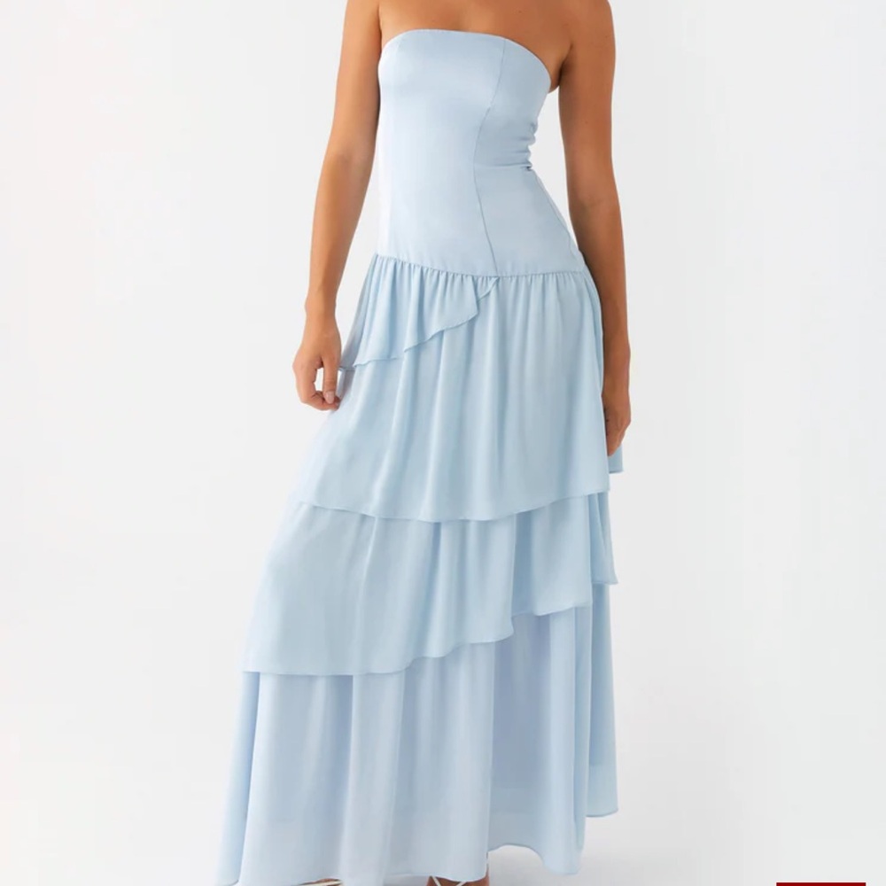 Peppermayo Light Blue Maxi Dress